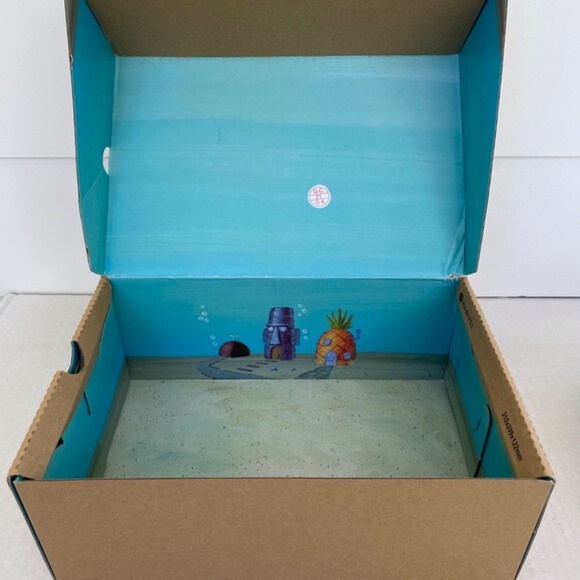 NEW Sandy Liang Vans Spongebob Sk8-Hi 38 DX Shoes Patchwork 7 Women / 5.5 Men - Picture 15 of 16